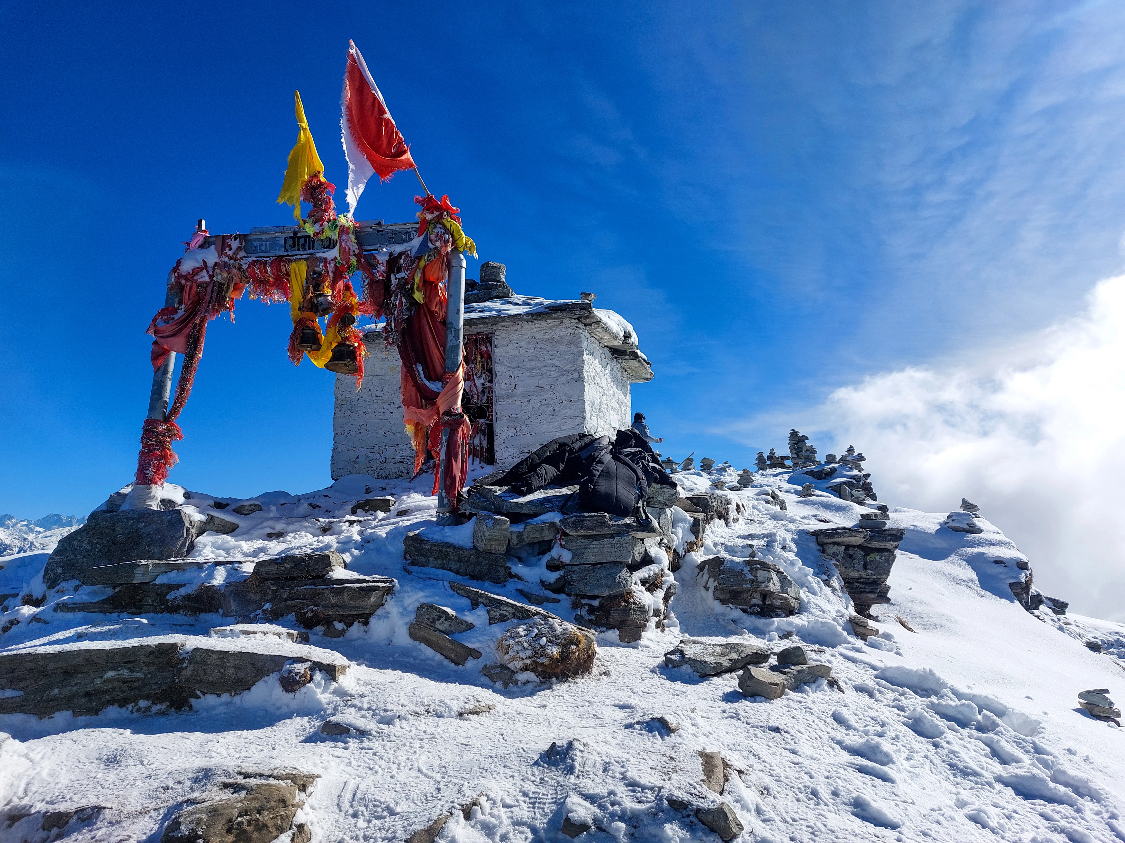 Chandrashila summit trek with panoramic Himalayan view